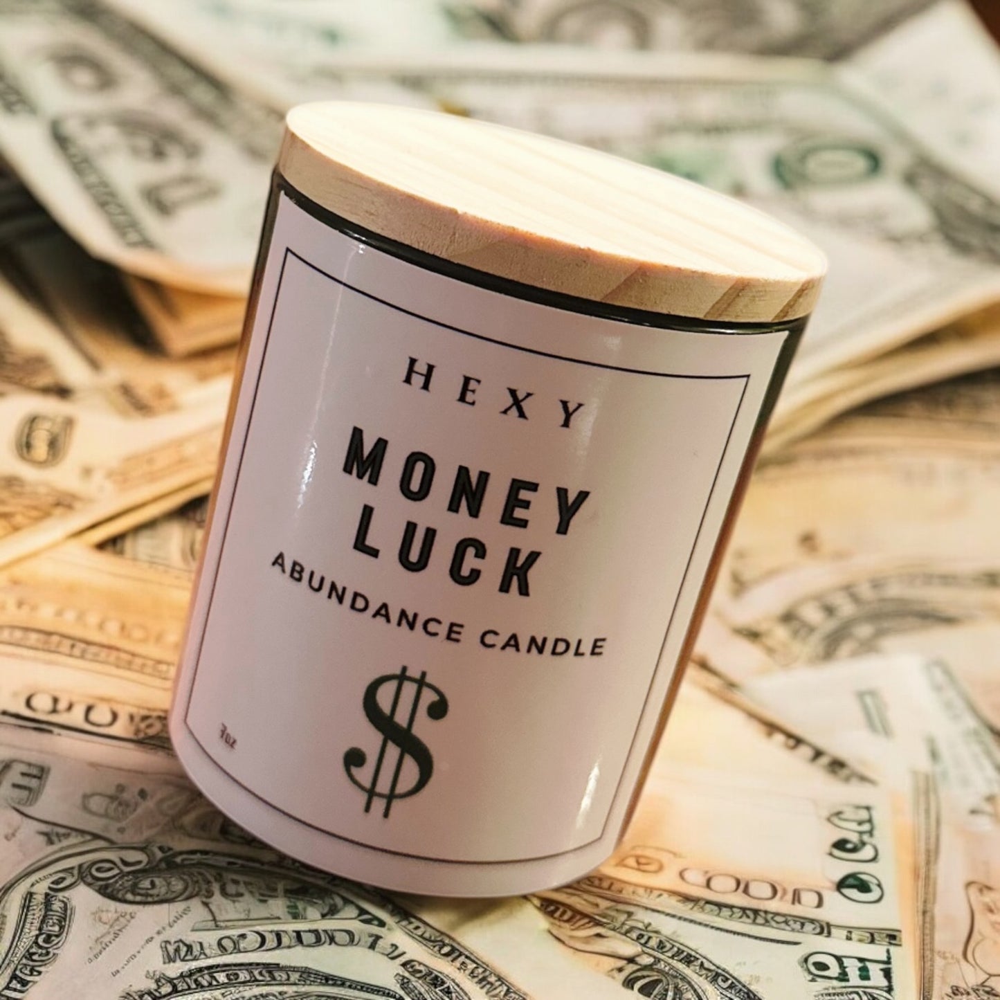 Money Luck Candle