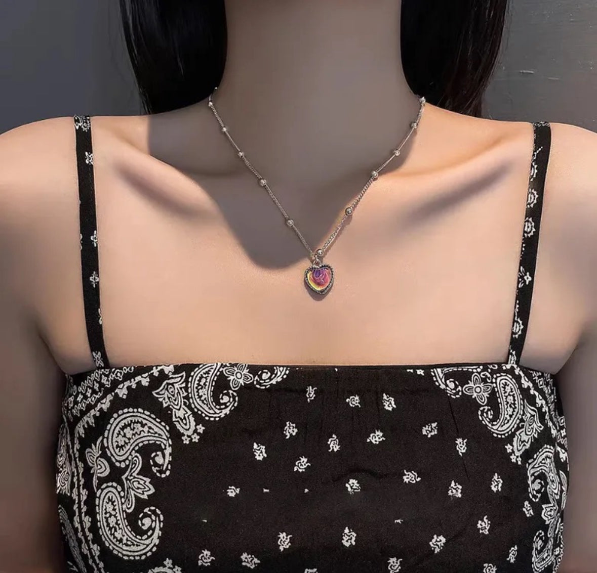 Heart Mood Necklace