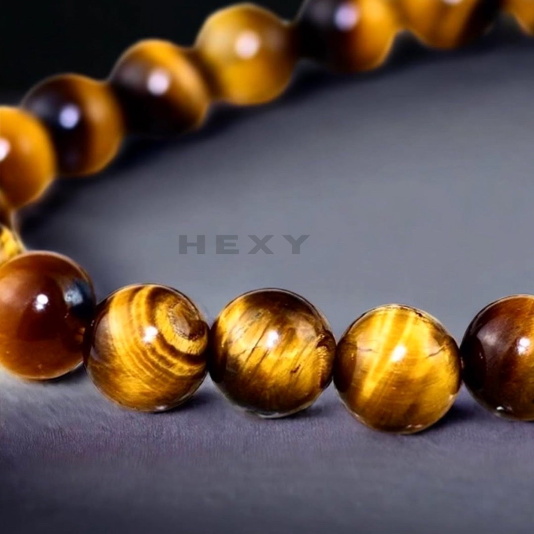 Tigers Eye Bead Bracelet