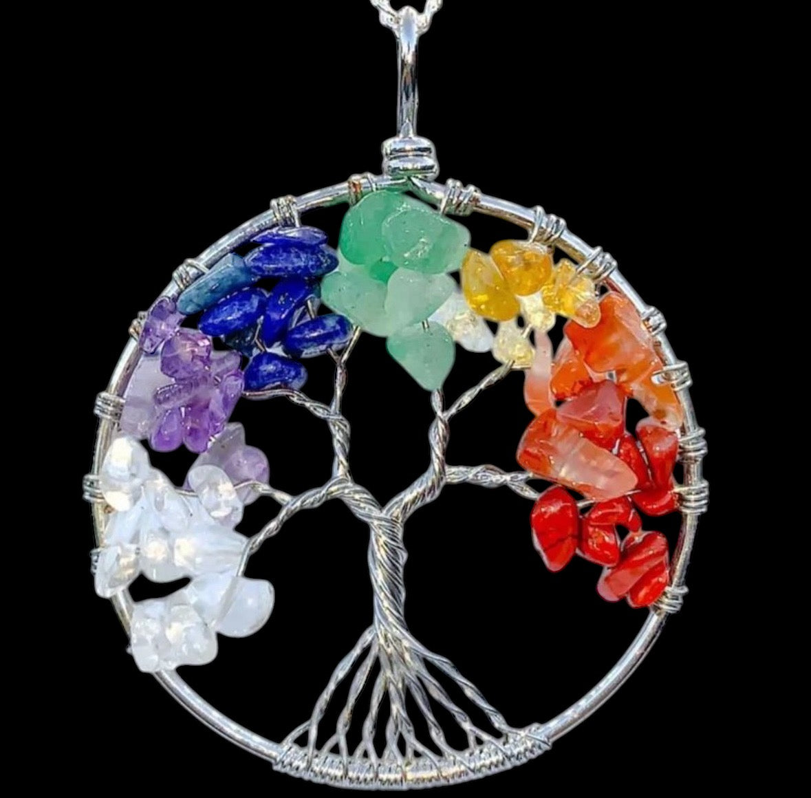 Chakra Tree Necklace