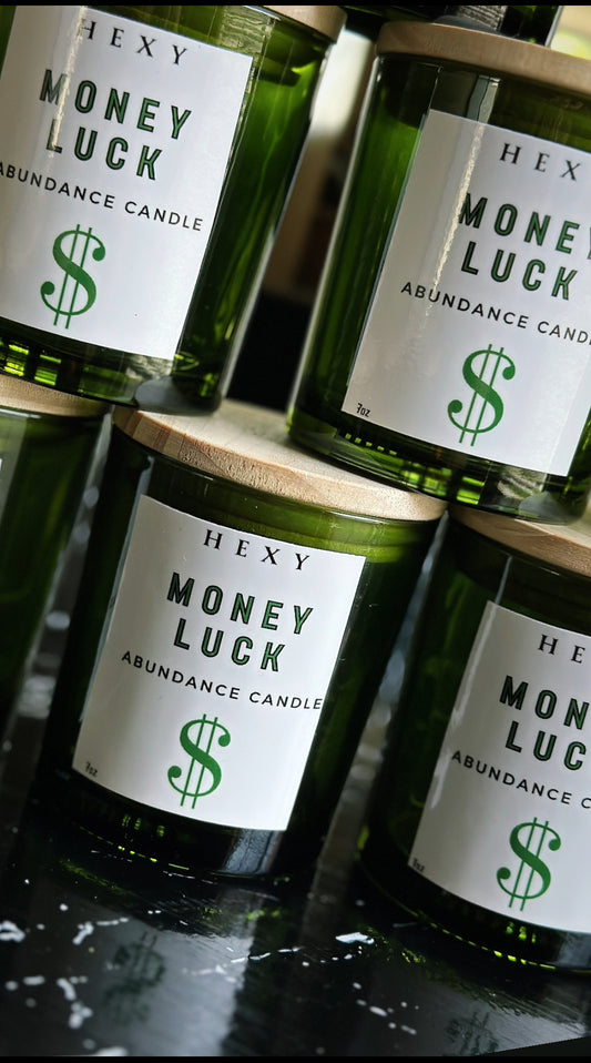 Money Luck Candle