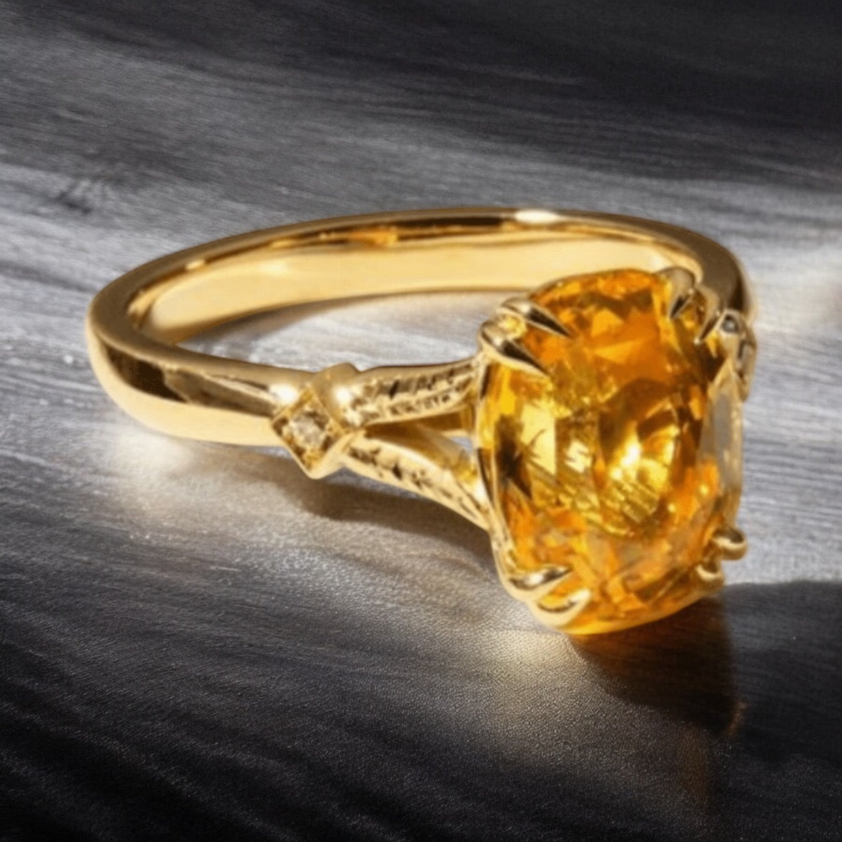 Citrine Ring
