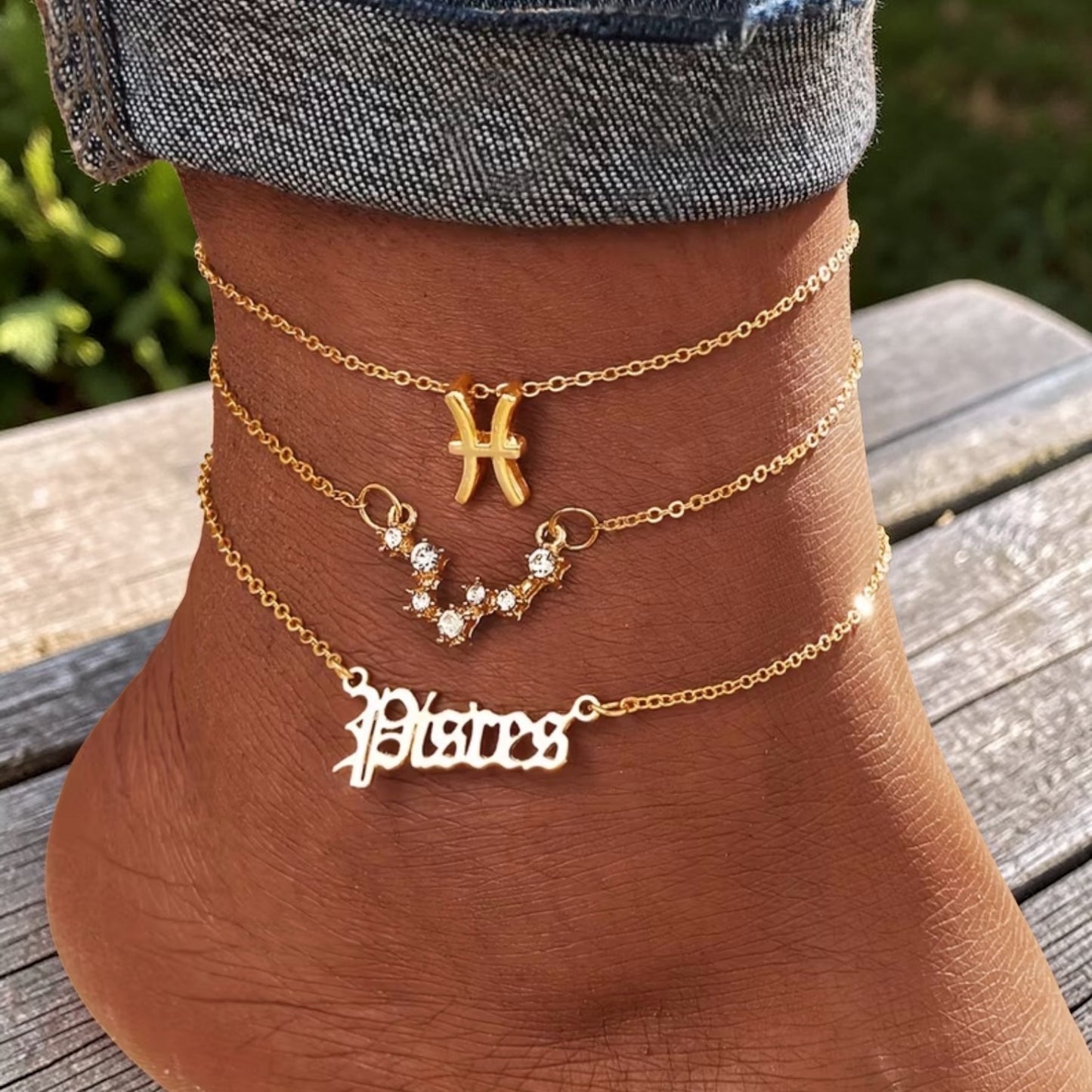 Pisces Anklet Set