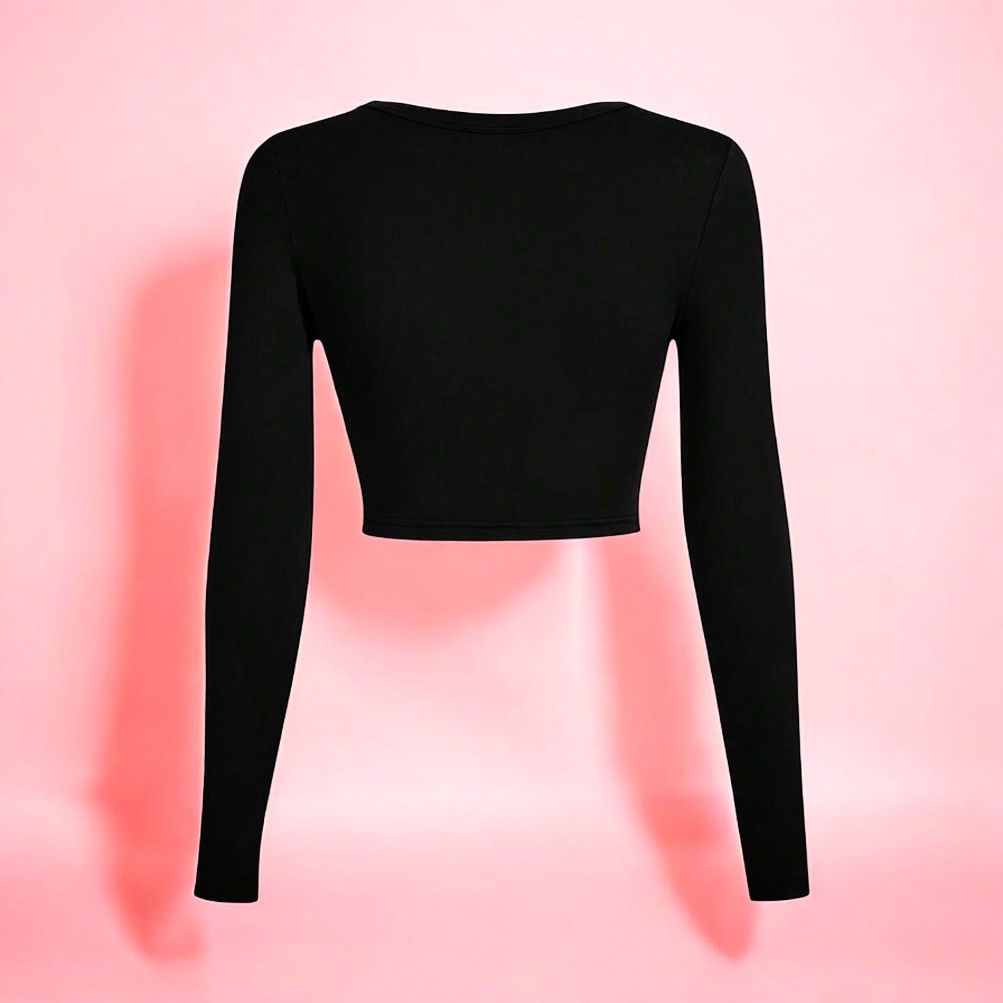 HEXY Long Sleeve Crop Top