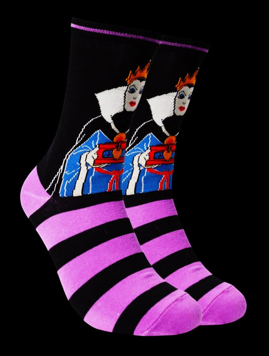 Evil Queen Socks