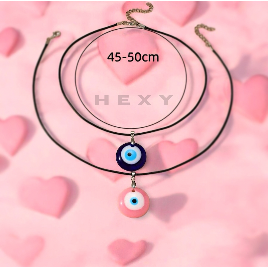 Evil Eye Gem Necklace