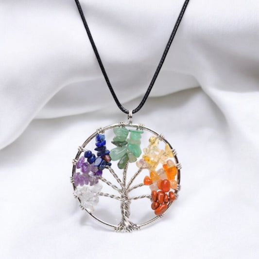 Chakra Tree Necklace